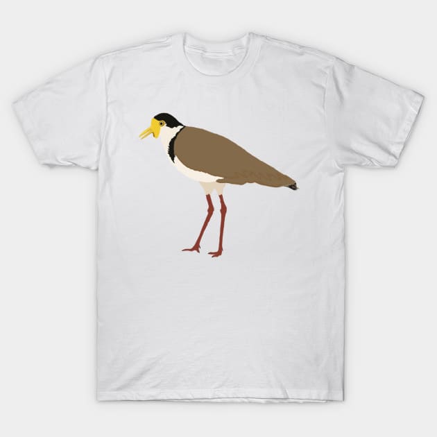 Masked Lapwing T-Shirt by wanungara